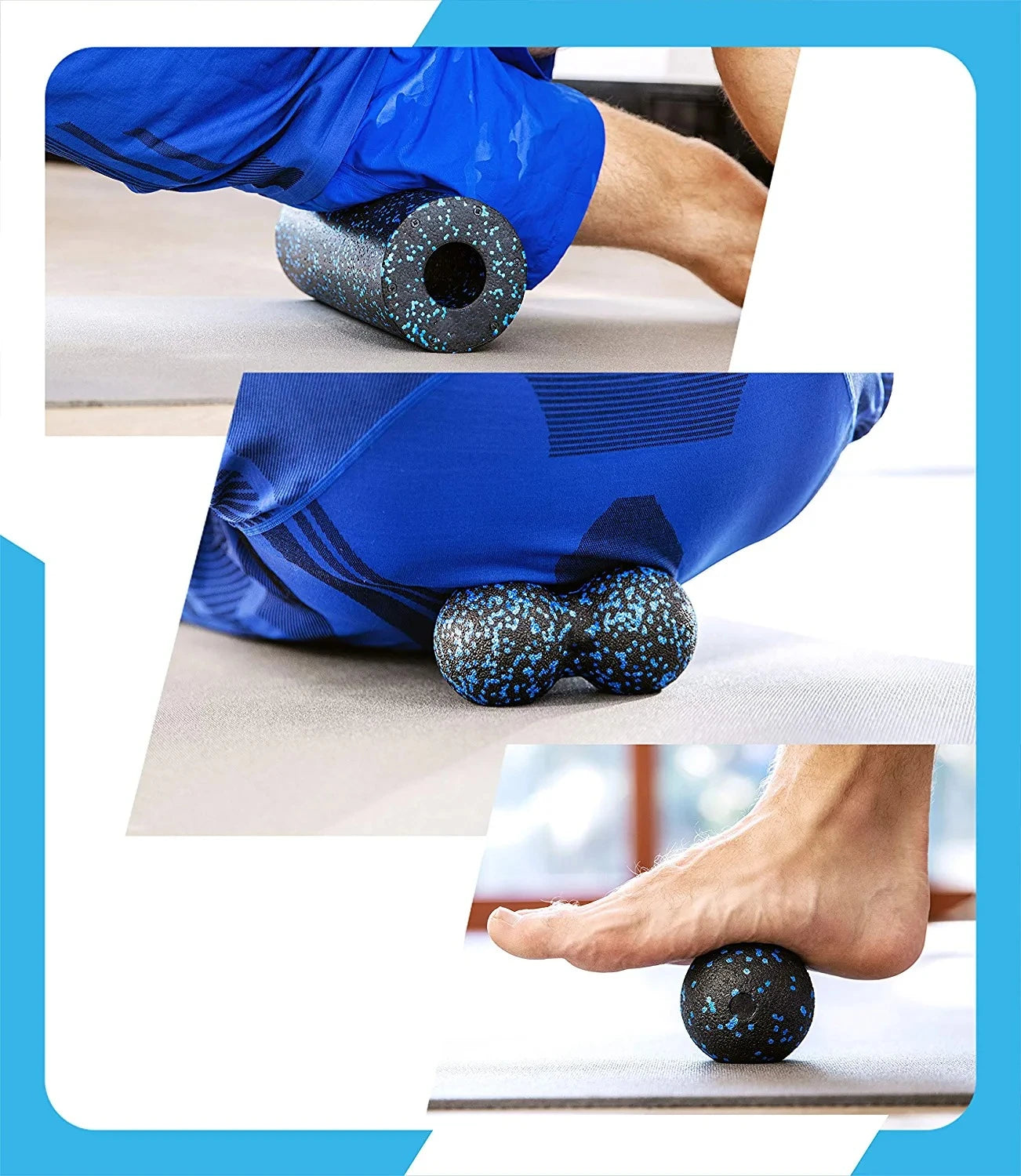 Faszienmassage Schaumrollen-Set – Dein Profi-Regenerationskit