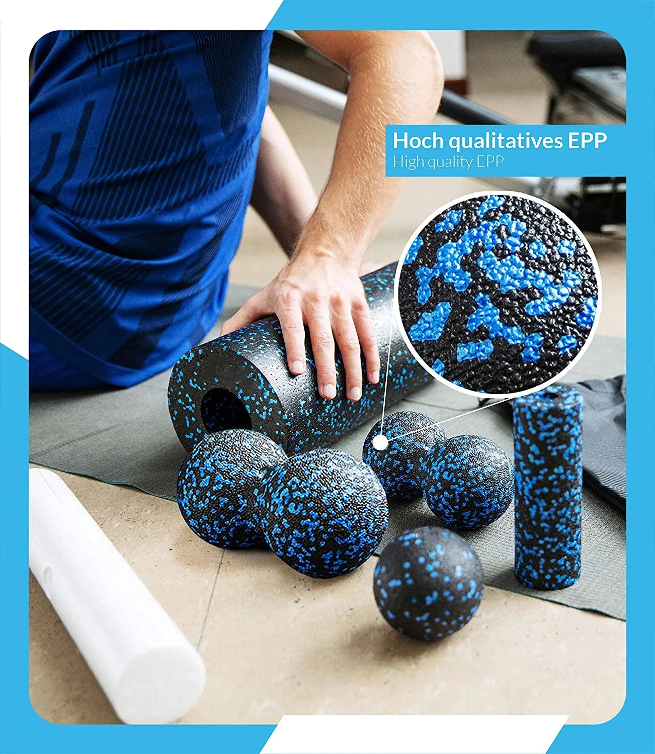 Faszienmassage Schaumrollen-Set – Dein Profi-Regenerationskit