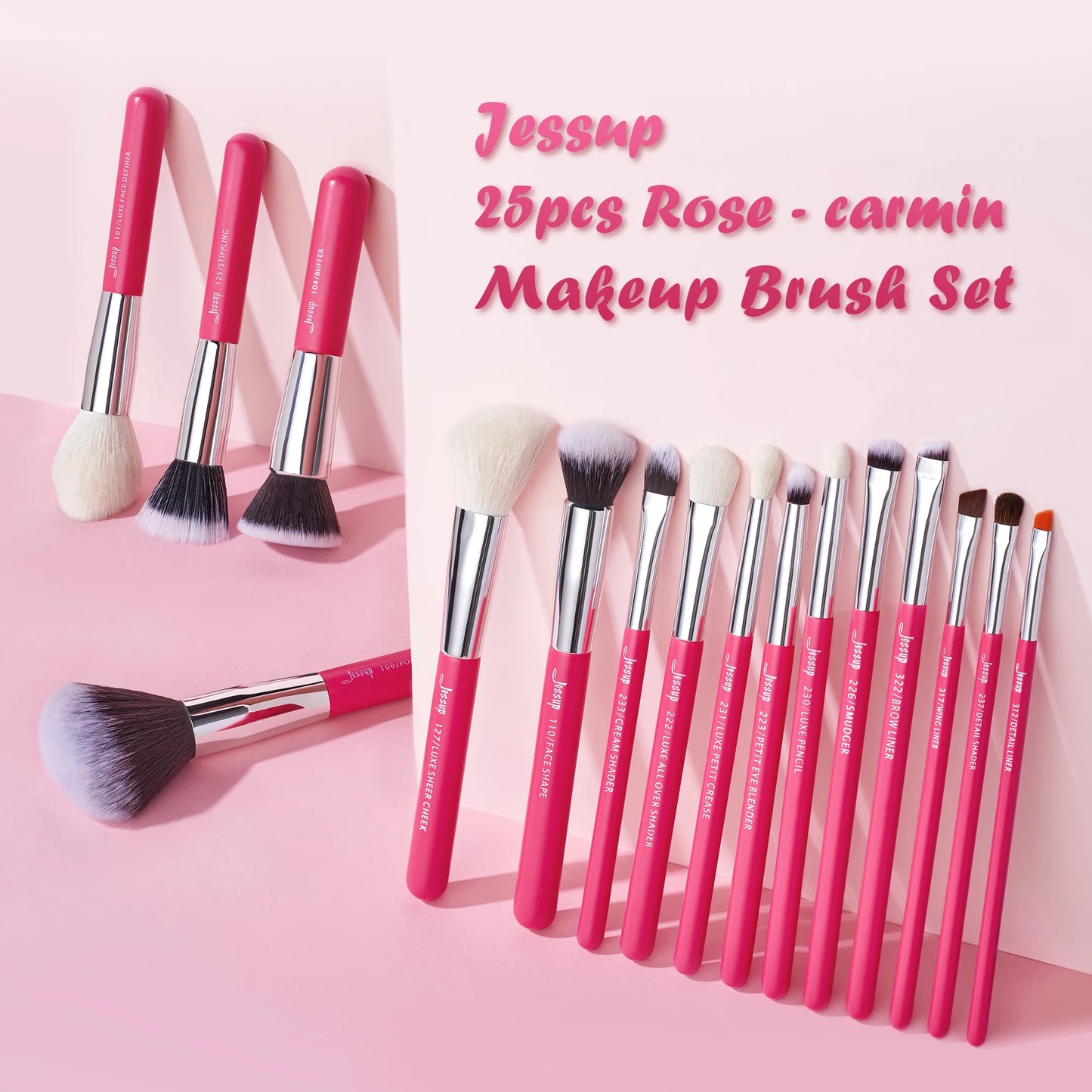 Jessup 25-teiliges Profi Make-up-Pinsel-Set – Dein All-In-One Beauty-Kit! ✨