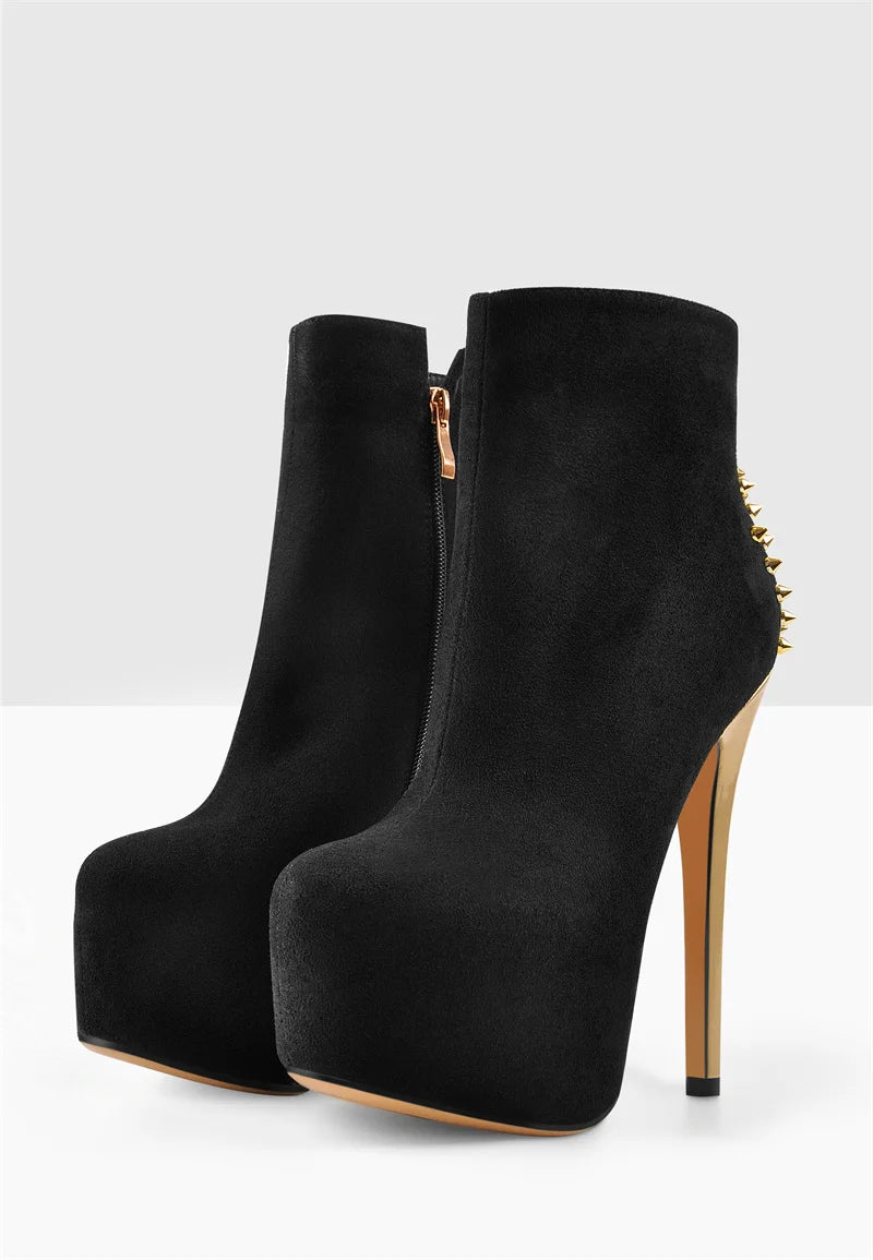 Ready to Rule – mit den Onlymaker Rivet Ankle Boots ✨