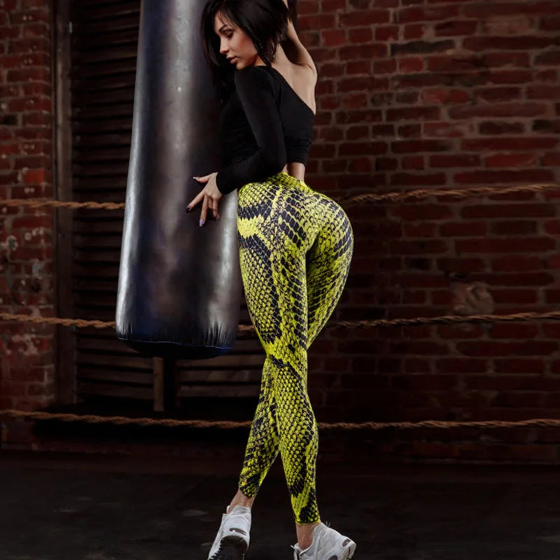 Serpentine Leggings – Wild, feminin & ready to move