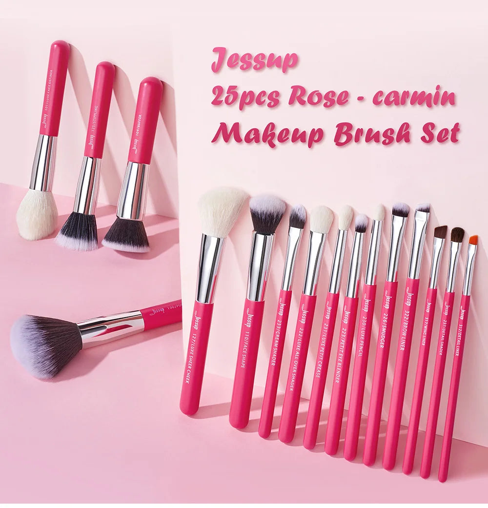 Jessup 25-teiliges Profi Make-up-Pinsel-Set – Dein All-In-One Beauty-Kit! ✨