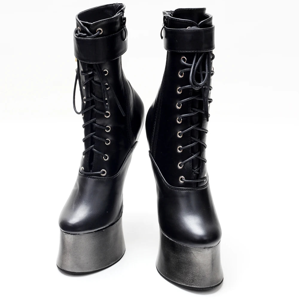 Fetish Ankle Platform Boots – Dominant. Elegant. Pure Power.