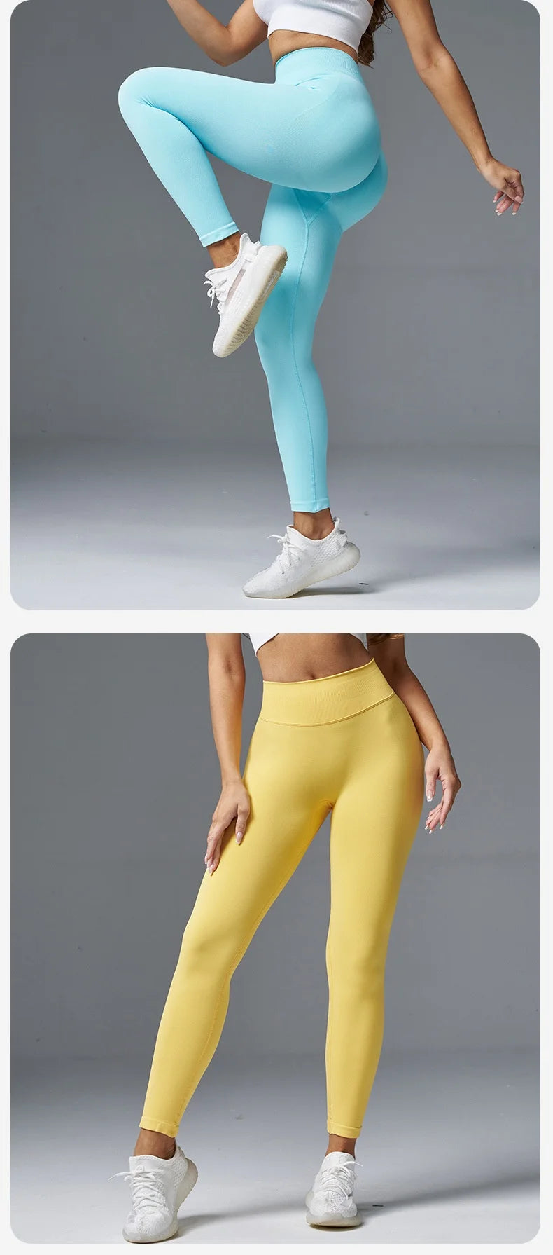 High-Waist Seamless Leggings – Für deine stärkste Silhouette