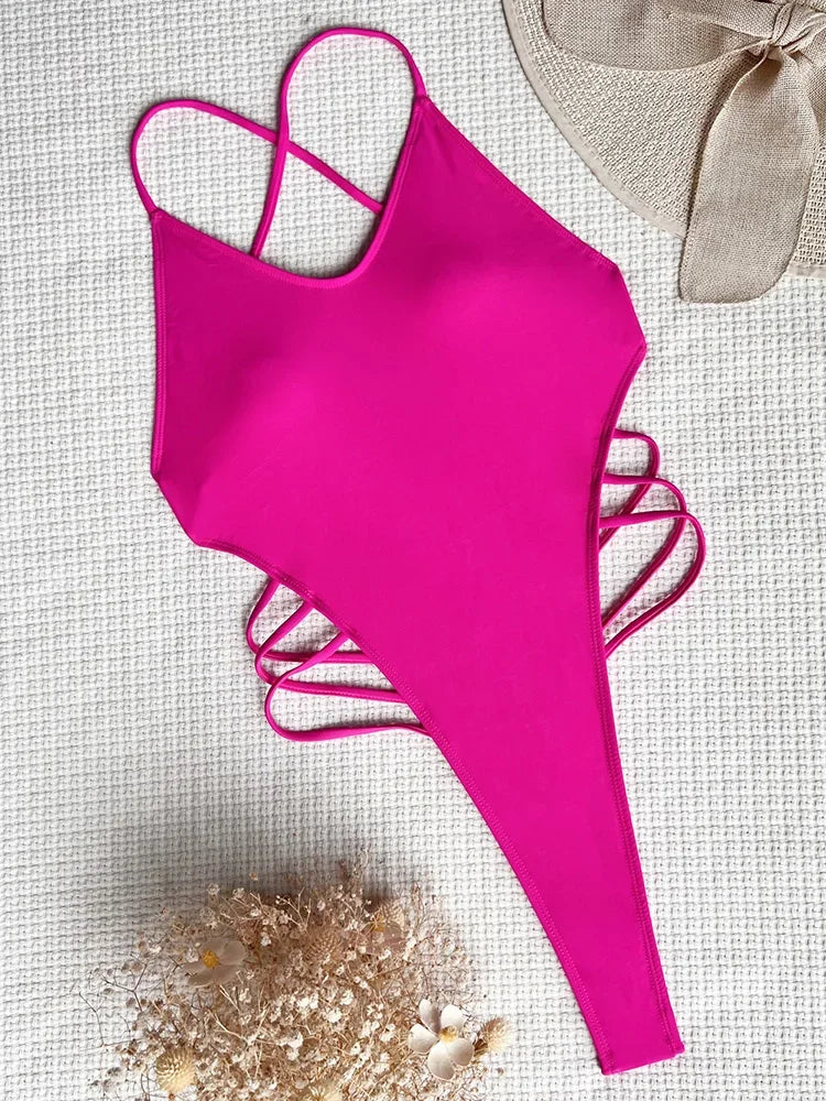 Criss-Cross Monokini – rückenfrei, extrem sexy & ultramodern