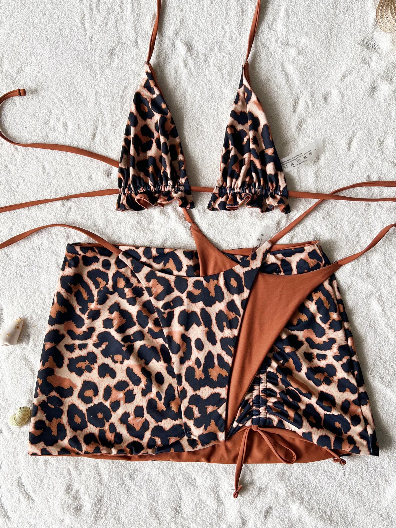 Wendbarer 3-teiliges Bikini-Set – zwei Styles in einem!