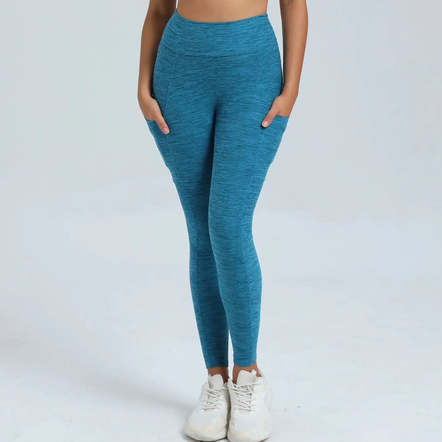 V-Taille Yogahose mit Scrunch-Effekt β Figurbetont & funktional ππ€