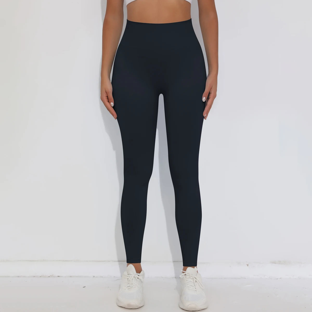 V-Butt Yoga Leggings – High-Waist Fitnesshose mit Push-Up-Effekt