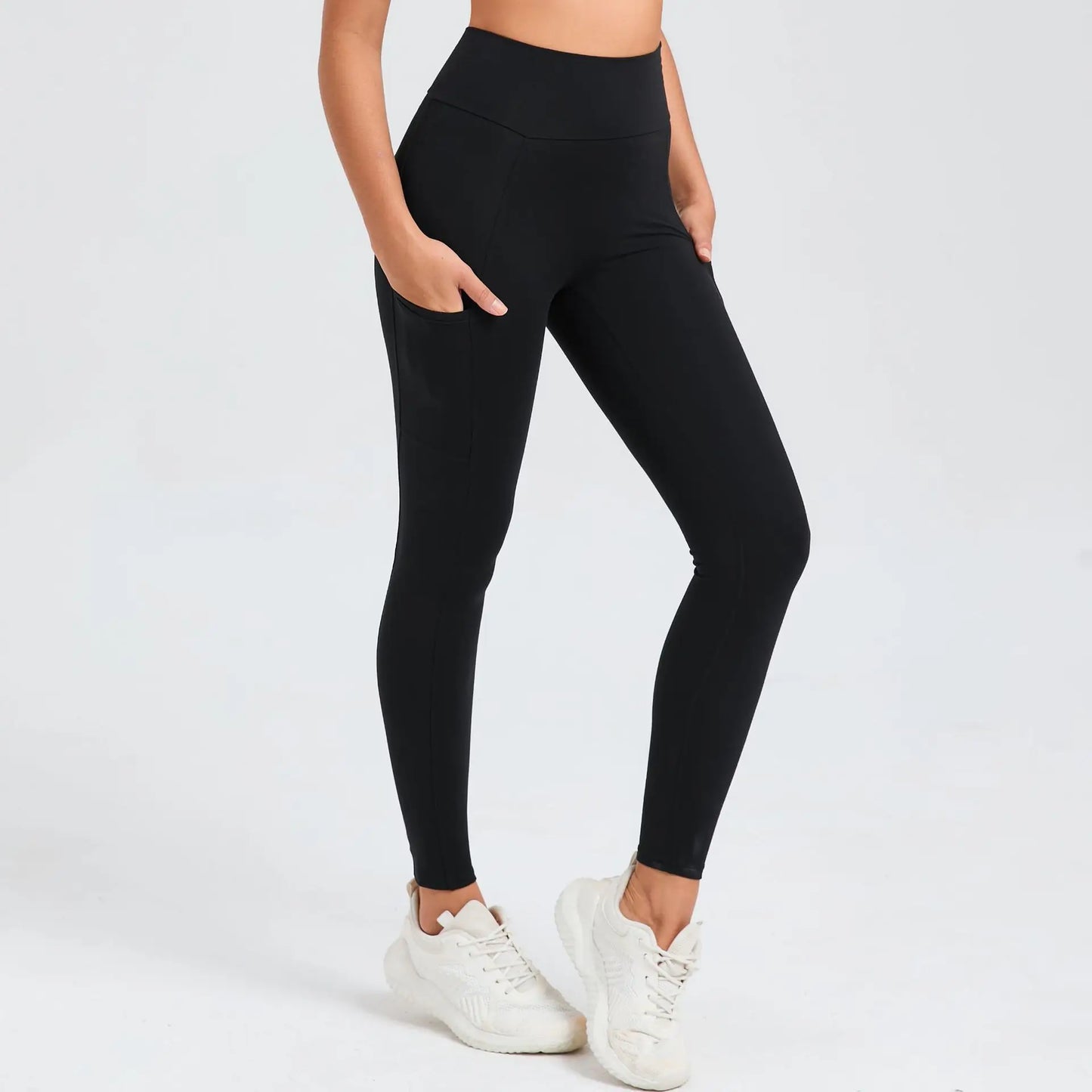 V-Taille Yogahose mit Scrunch-Effekt β Figurbetont & funktional ππ€