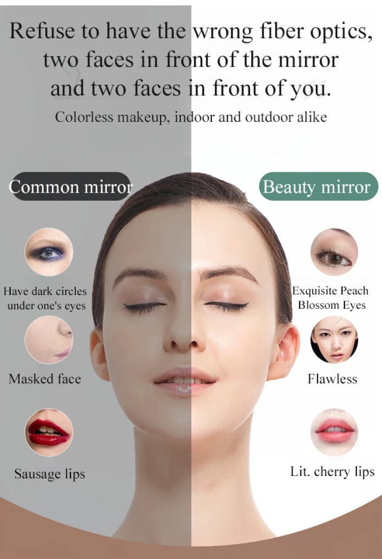 Make-up Aufbewahrungsbox mit LED-Spiegel – Dein Beauty-Must-have für unterwegs! 💋