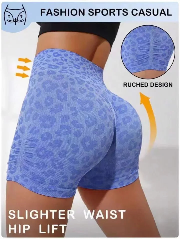 Fierce & Fit β Leopard Print Shorts ππ₯