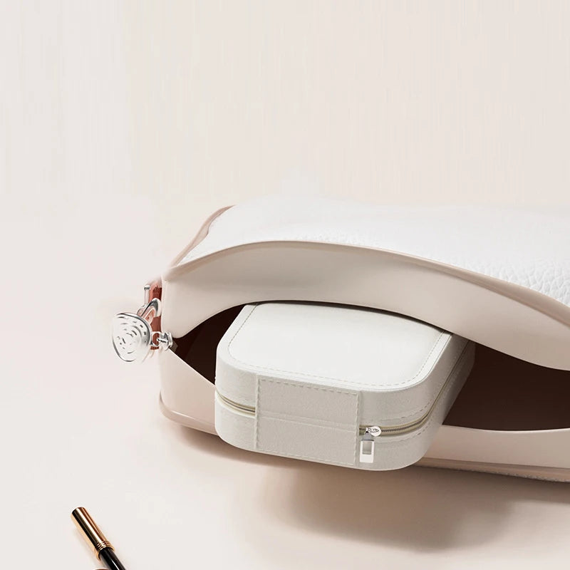 Make-up Lagerung Box mit LED-Licht & Spiegel – dein Beauty-Must-Have für unterwegs!