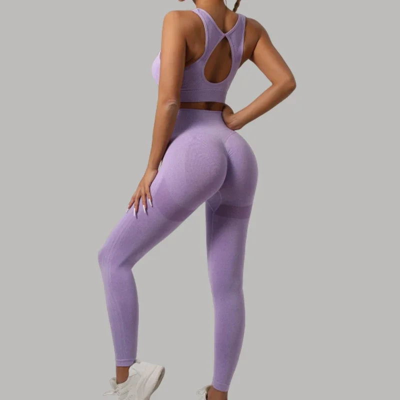 2-teiliges Seamless Fitness Set – Sculpted & Strong