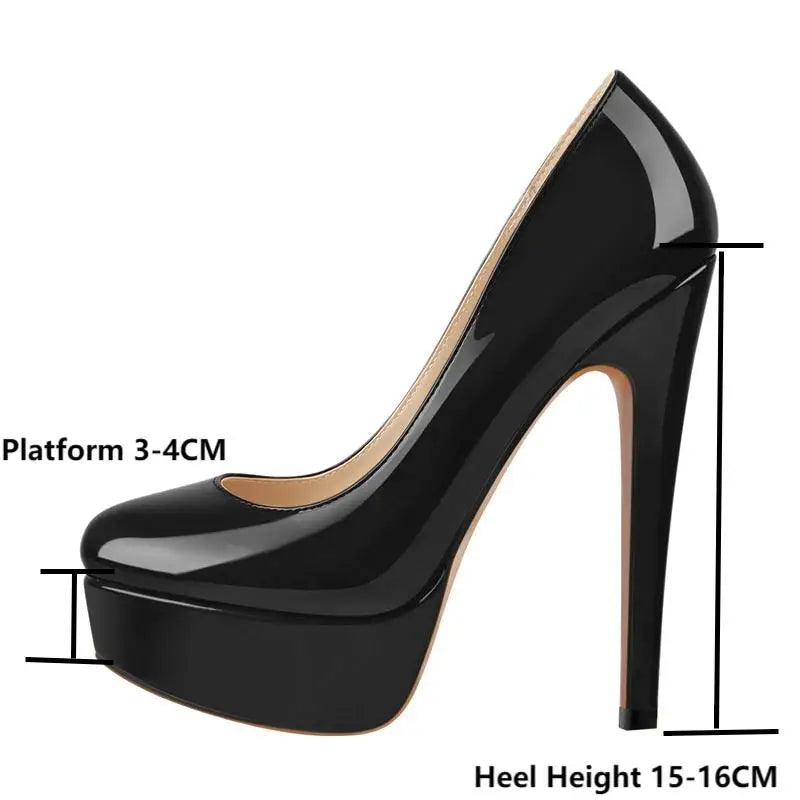 Onlymaker Slip-On Pumps – Zeitlose Eleganz mit atemberaubender Höhe