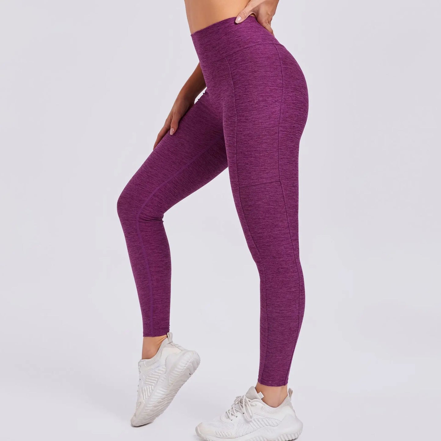 V-Taille Yogahose mit Scrunch-Effekt β Figurbetont & funktional ππ€