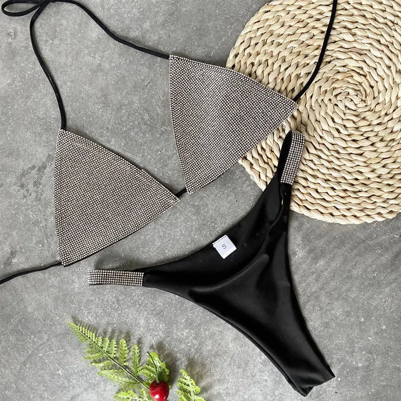 Jeweled Diamant Bikini – sexy, funkelnd & perfekt für auffällige Beach-Looks