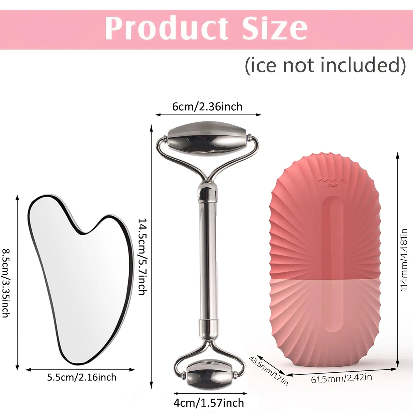 Ice Facial Roller Set – Frischekick für deine Haut