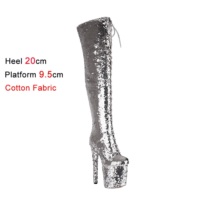 Sequin Overknees – Bling it. Own it. Werk it.