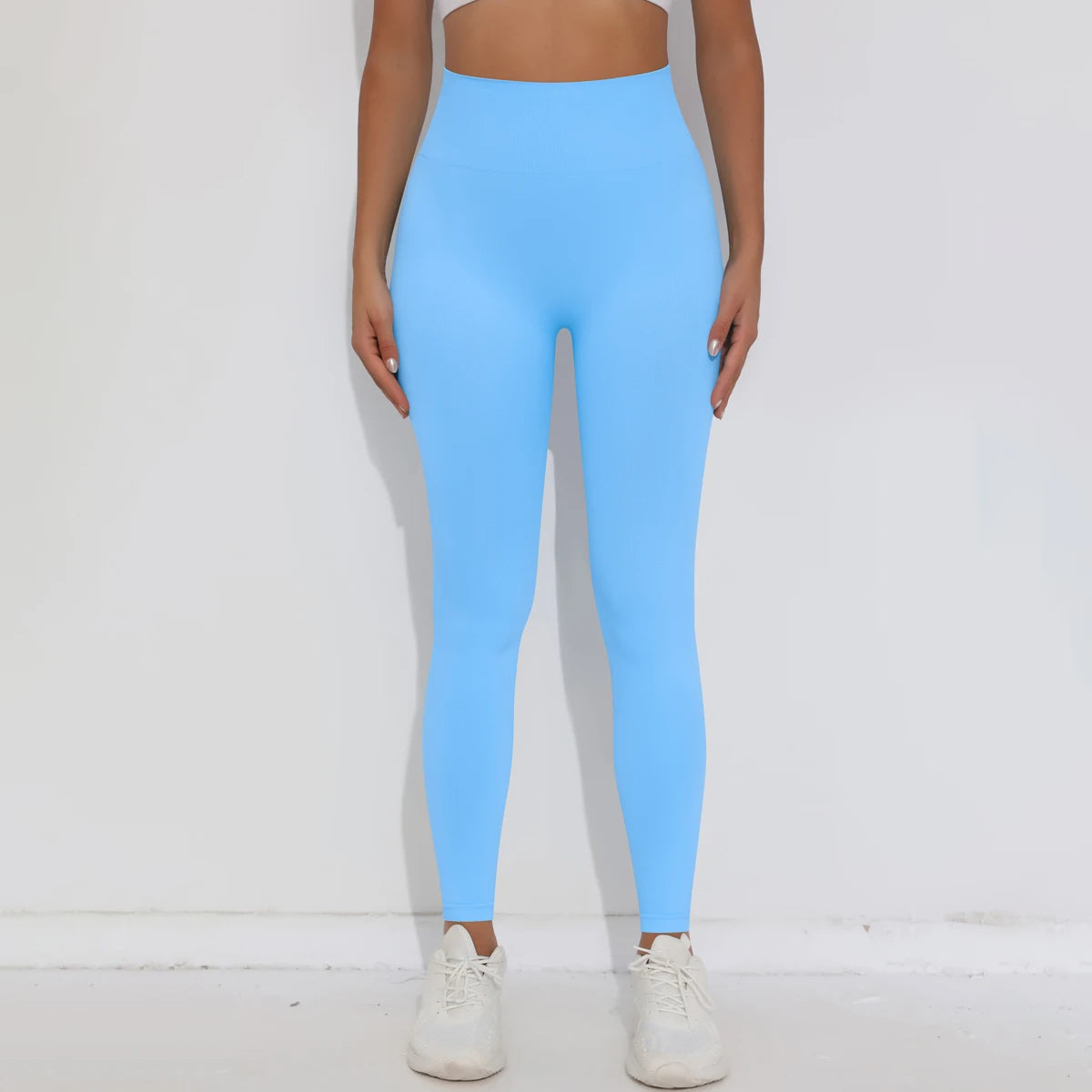 V-Butt Yoga Leggings – High-Waist Fitnesshose mit Push-Up-Effekt