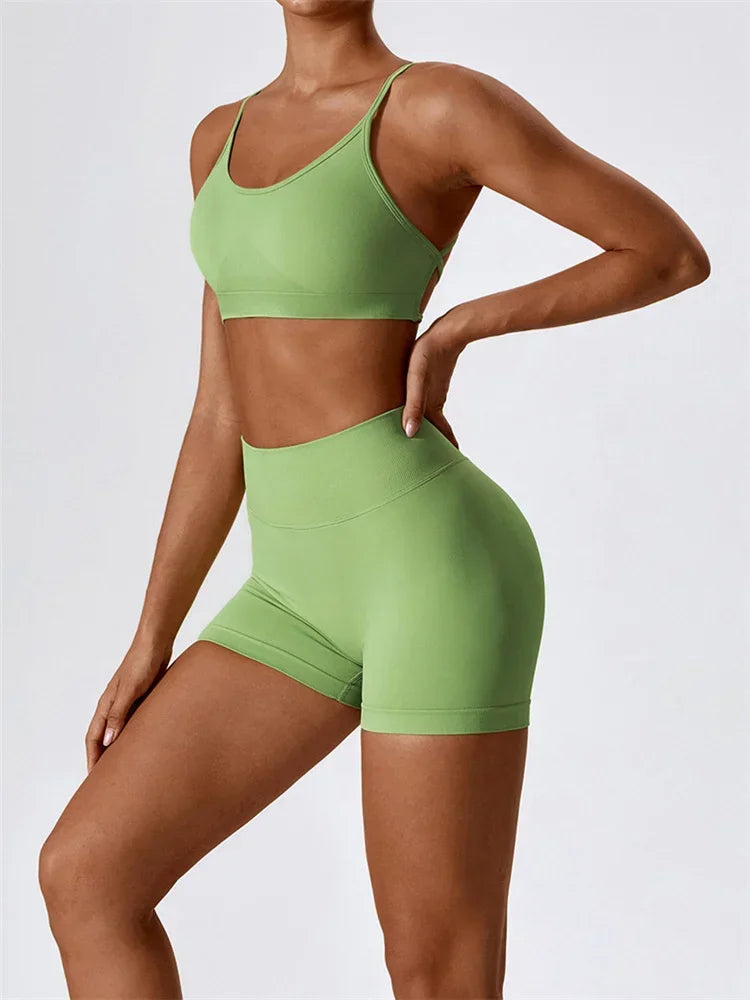 Nahtloses 2-teiliges Yoga-Set – Performance trifft Style 🧘♀️✨