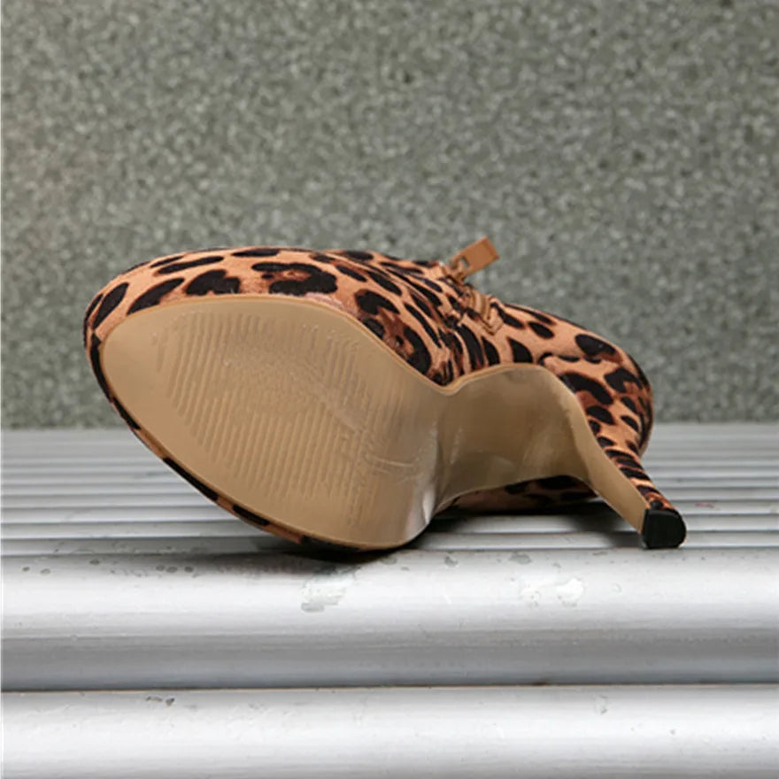 Leopard Ankle Boots – Bold, wild & elevated 🐆