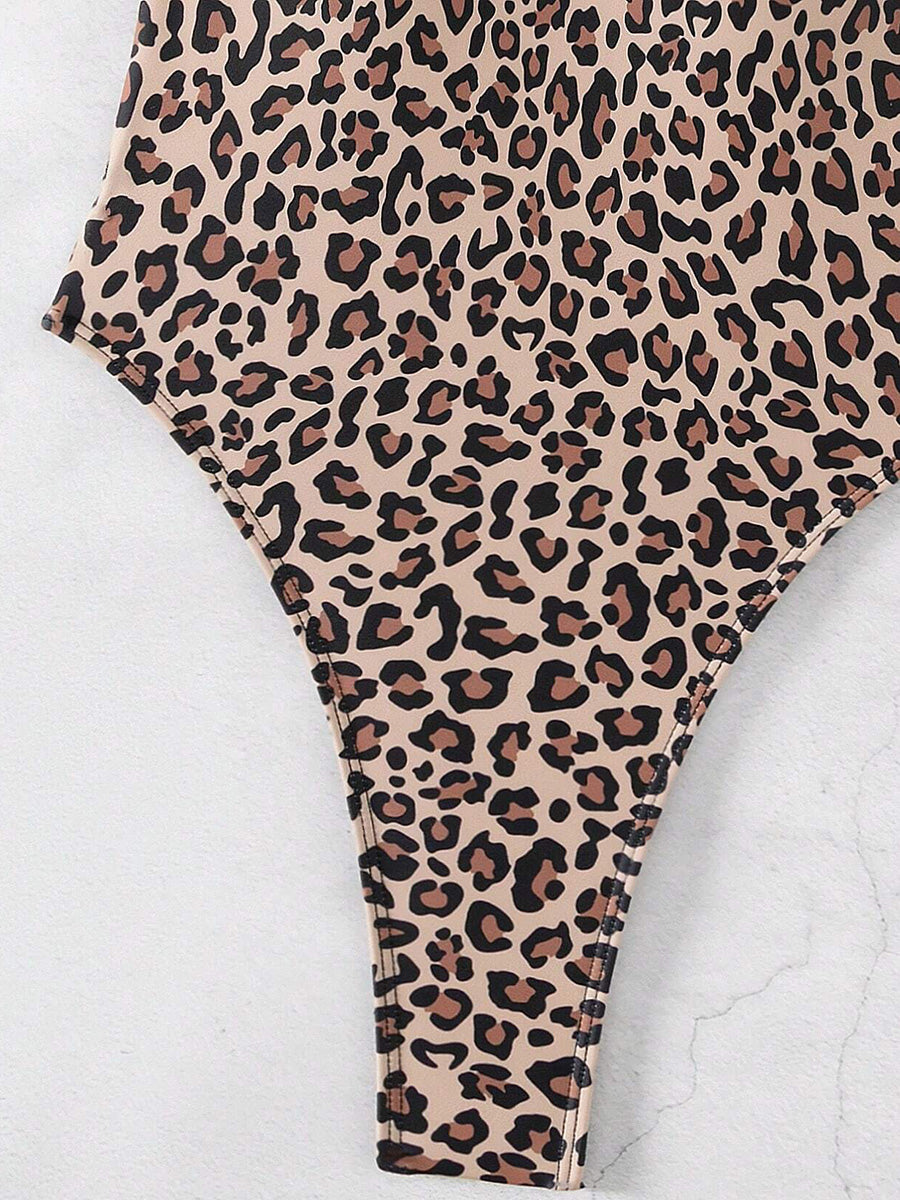 Leopard Monokini – wild, rückenfrei & figurbetont sexy