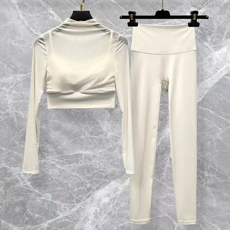 2-teiliges Nahtloses Yoga-Set – Perfekt für dein Workout