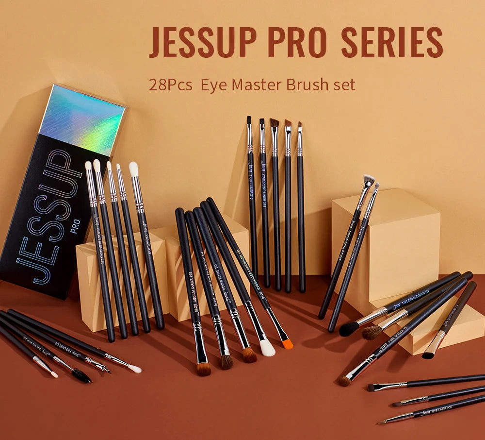 Jessup Augen-Make-up-Pinsel-Set – Profi-Tools für atemberaubende Augen-Looks! ✨