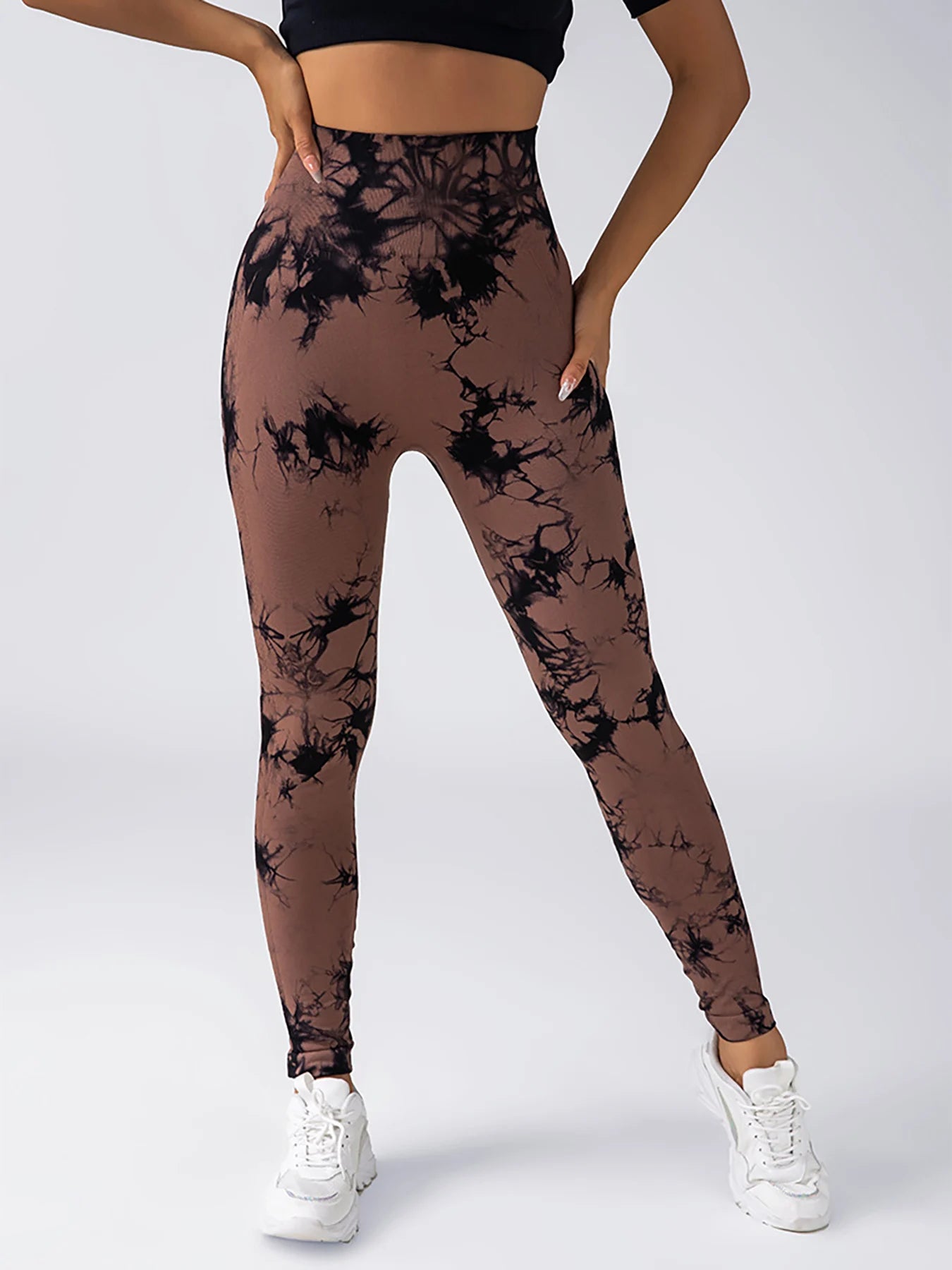 Nahtlose Tie-Dye Leggings – Stylischer Look & Perfekte Passform
