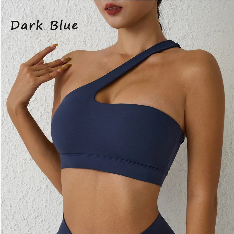 One Shoulder Sports Bra – Asymmetrisch. Sexy. Funktional.