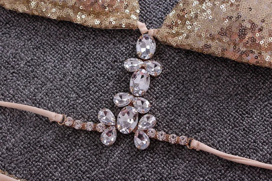 Pailletten & Diamant Bikini – ultra sexy, glitzernd & auffällig elegant