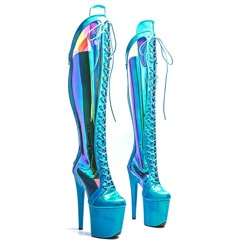 LEECABE Holography Boots – Pure Power mit Glanz-Faktor