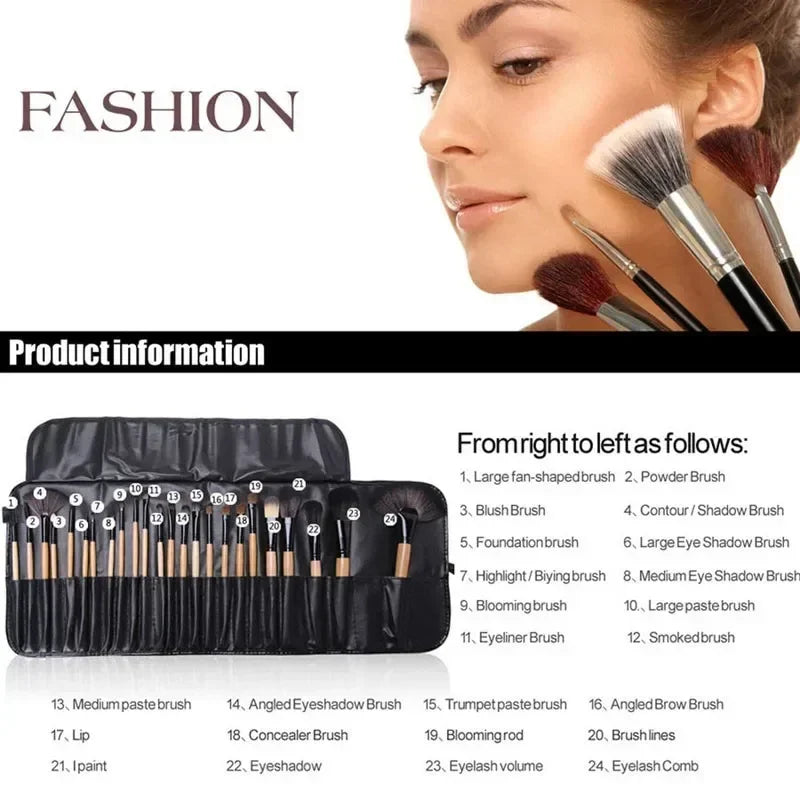 24-teiliges Profi-Make-up-Pinsel-Set – Dein ultimativer Beauty-Toolkit! ✨