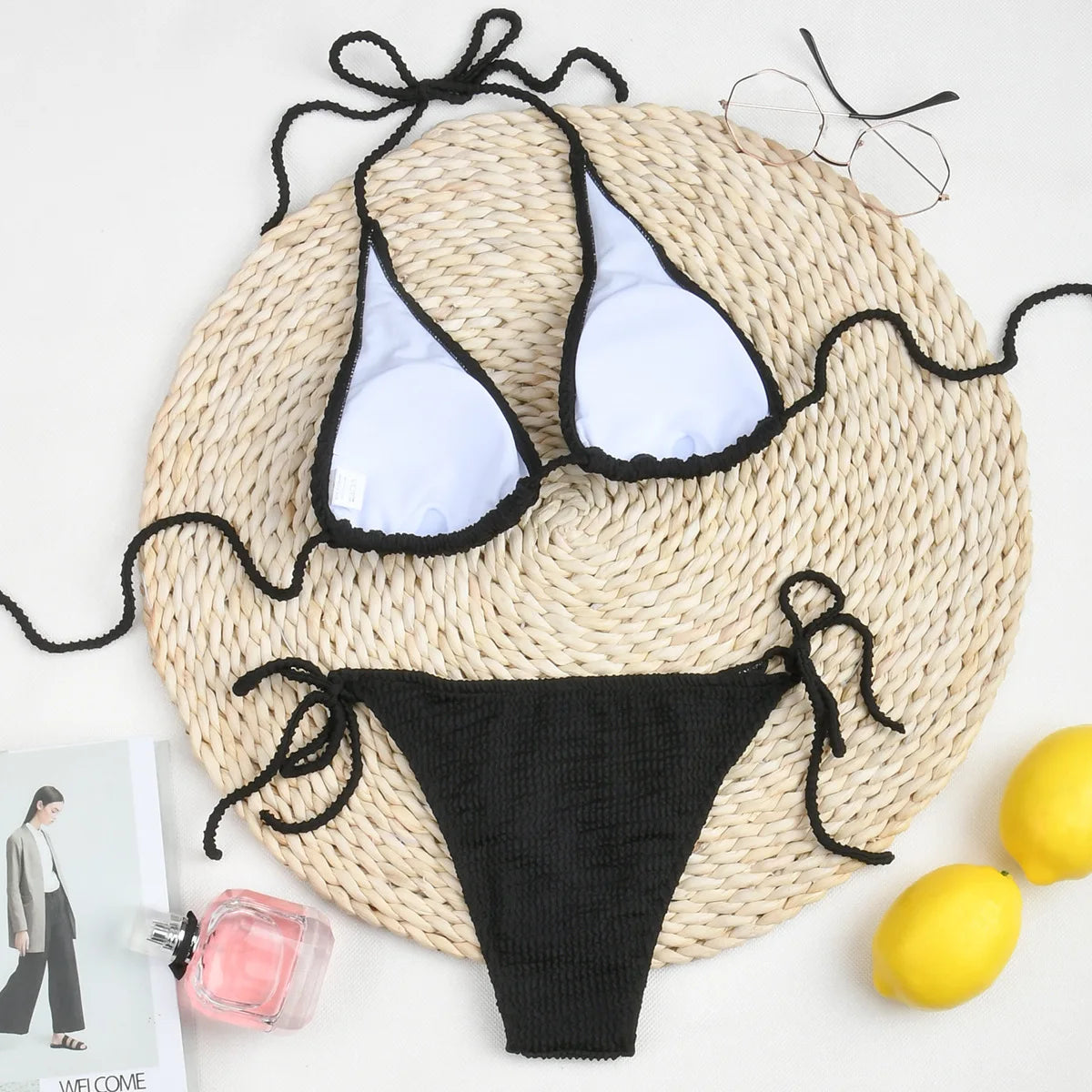 Push-up Bikini-Set im brasilianischen Stil – sexy & sommerlich für Strand und Pool