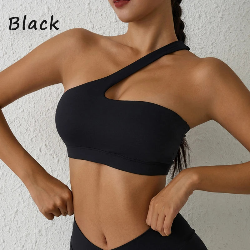 One Shoulder Sports Bra – Asymmetrisch. Sexy. Funktional.