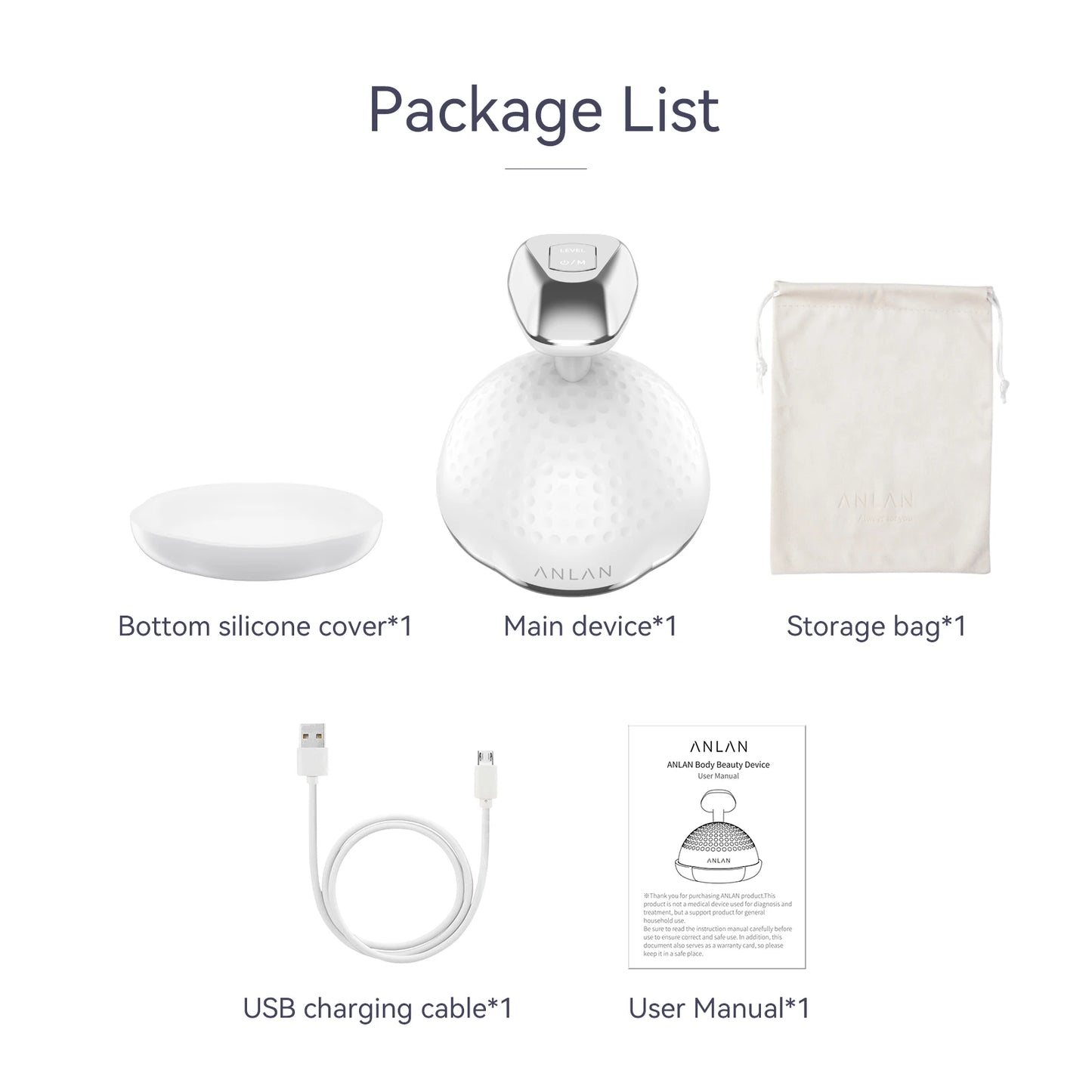 ANLAN 5-in-1 Slimming Device – Forme deinen Body. Spür die Technik.