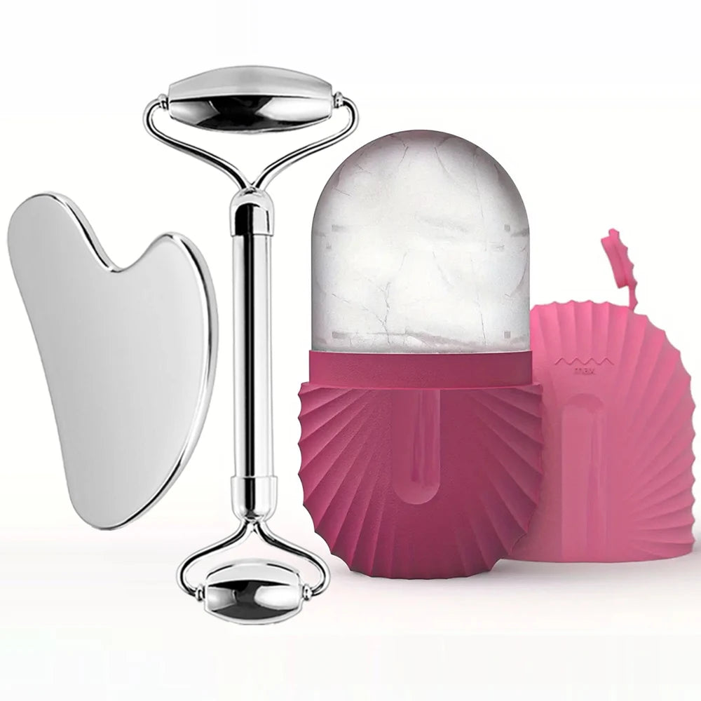 Ice Facial Roller Set – Frischekick für deine Haut