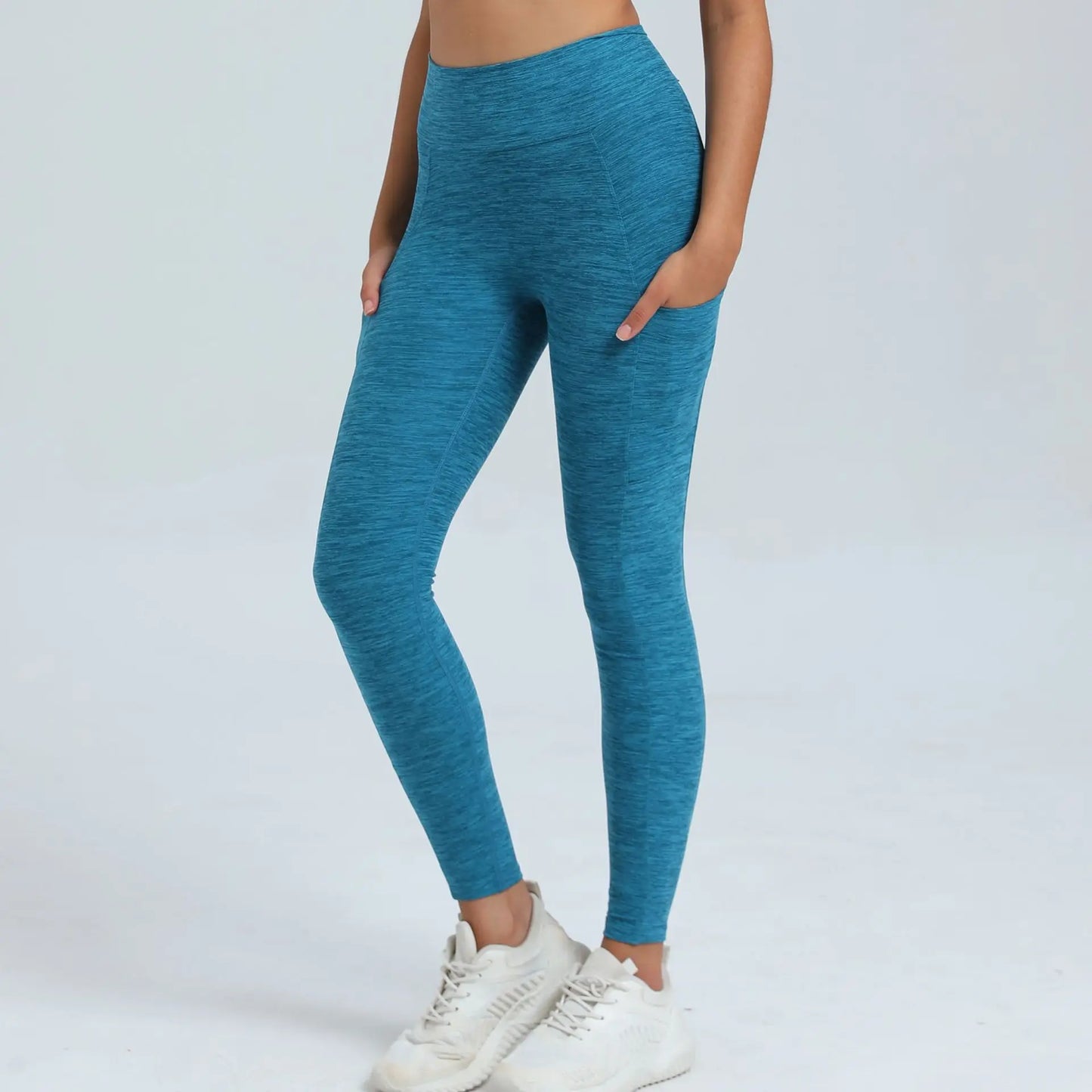 V-Taille Yogahose mit Scrunch-Effekt β Figurbetont & funktional ππ€