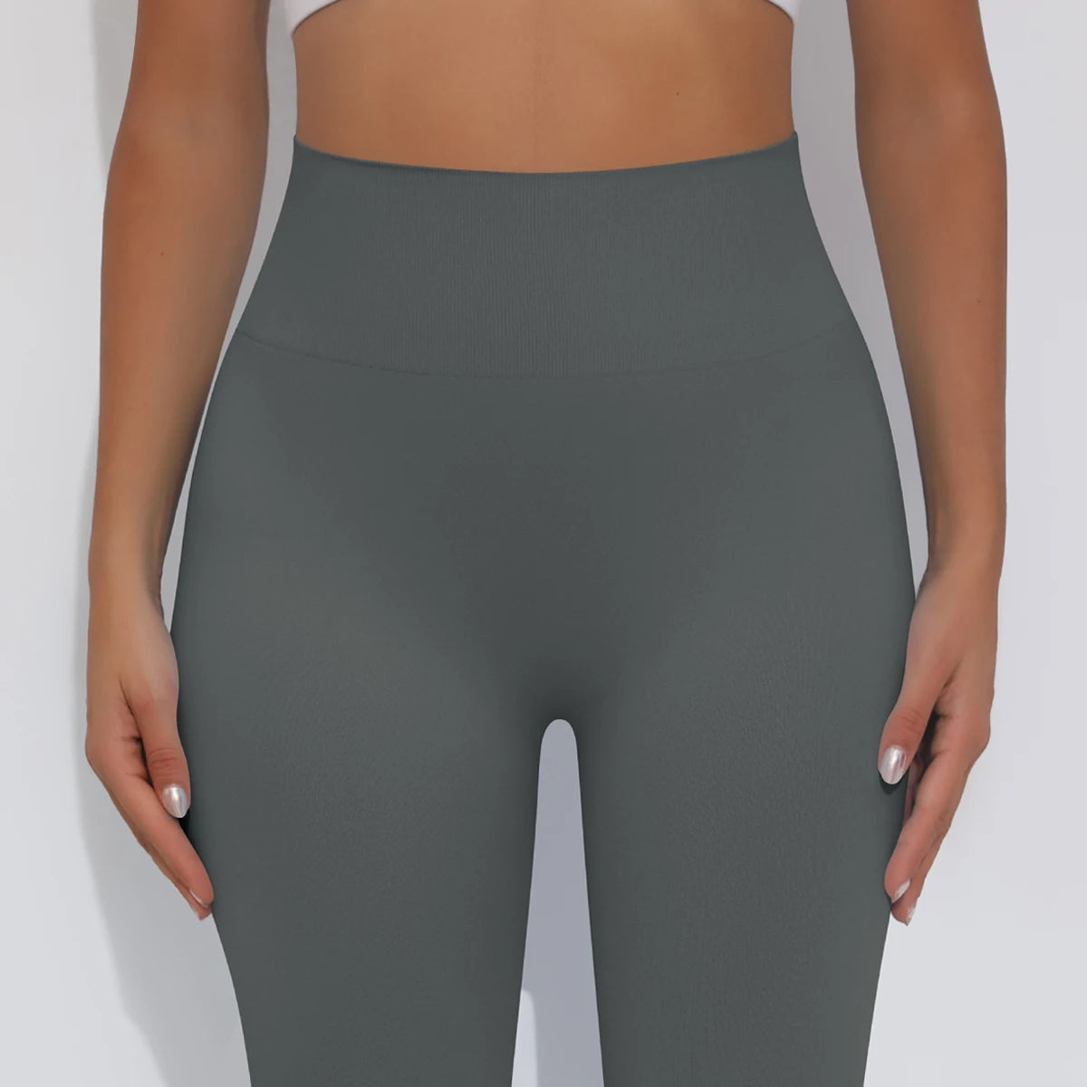 V-Butt Yoga Leggings – High-Waist Fitnesshose mit Push-Up-Effekt