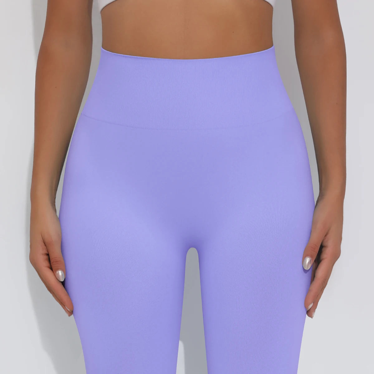 V-Butt Yoga Leggings – High-Waist Fitnesshose mit Push-Up-Effekt