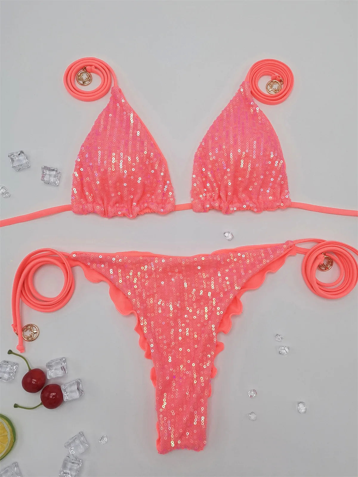 Glitzer Pailletten Bikini – funkelnd, sexy & gemacht für den großen Auftritt