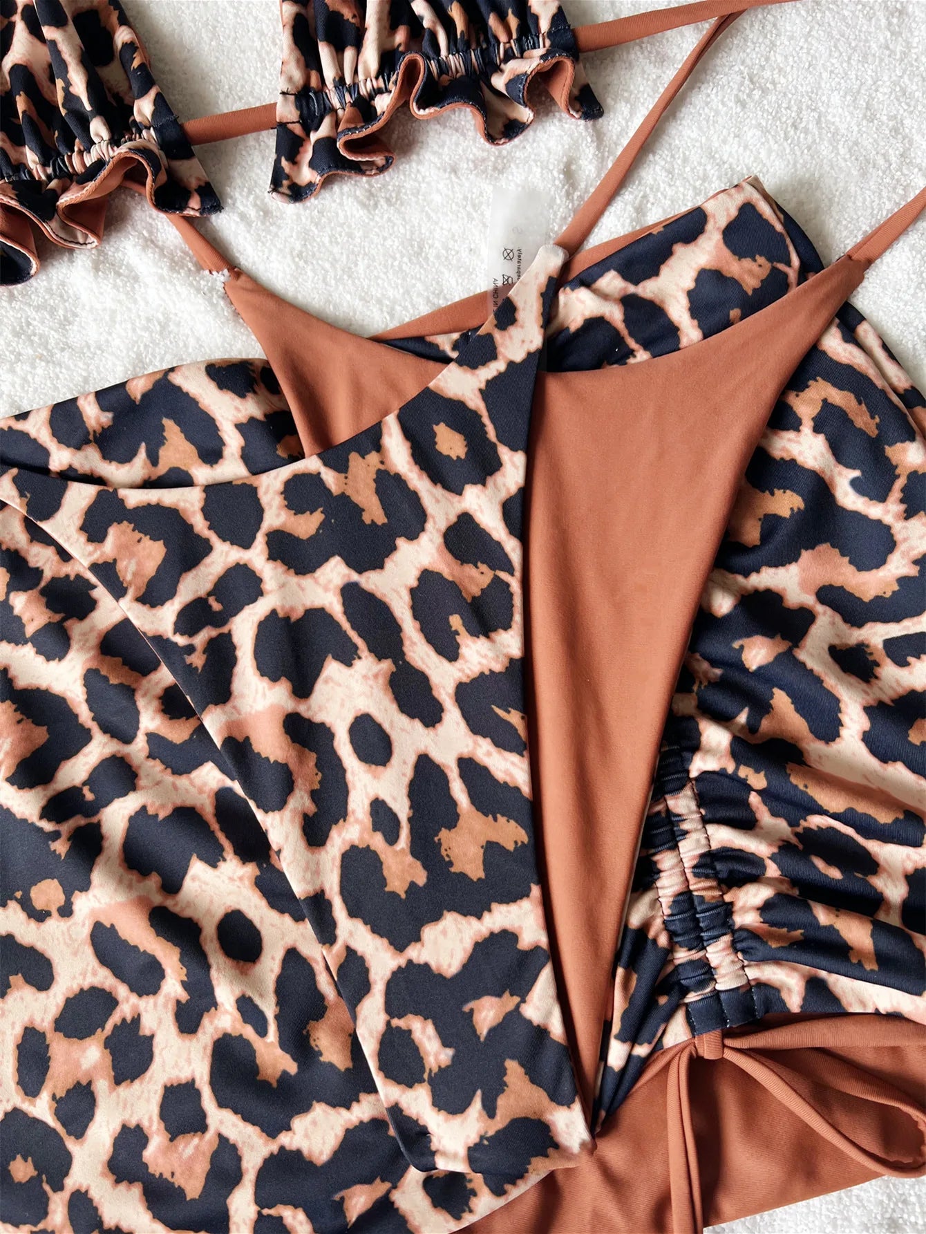 Wendbarer 3-teiliges Bikini-Set – zwei Styles in einem!