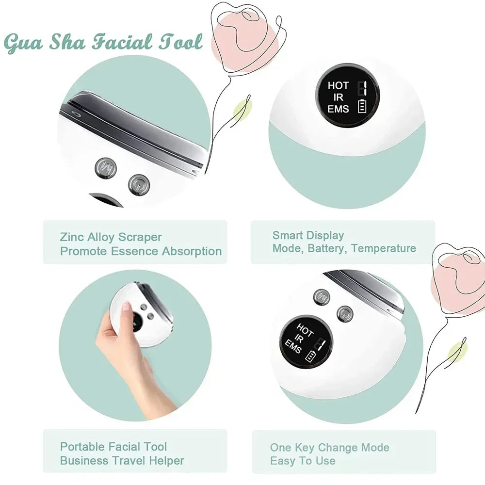 Elektrisches EMS Gua Sha Tool – Tradition trifft Technologie