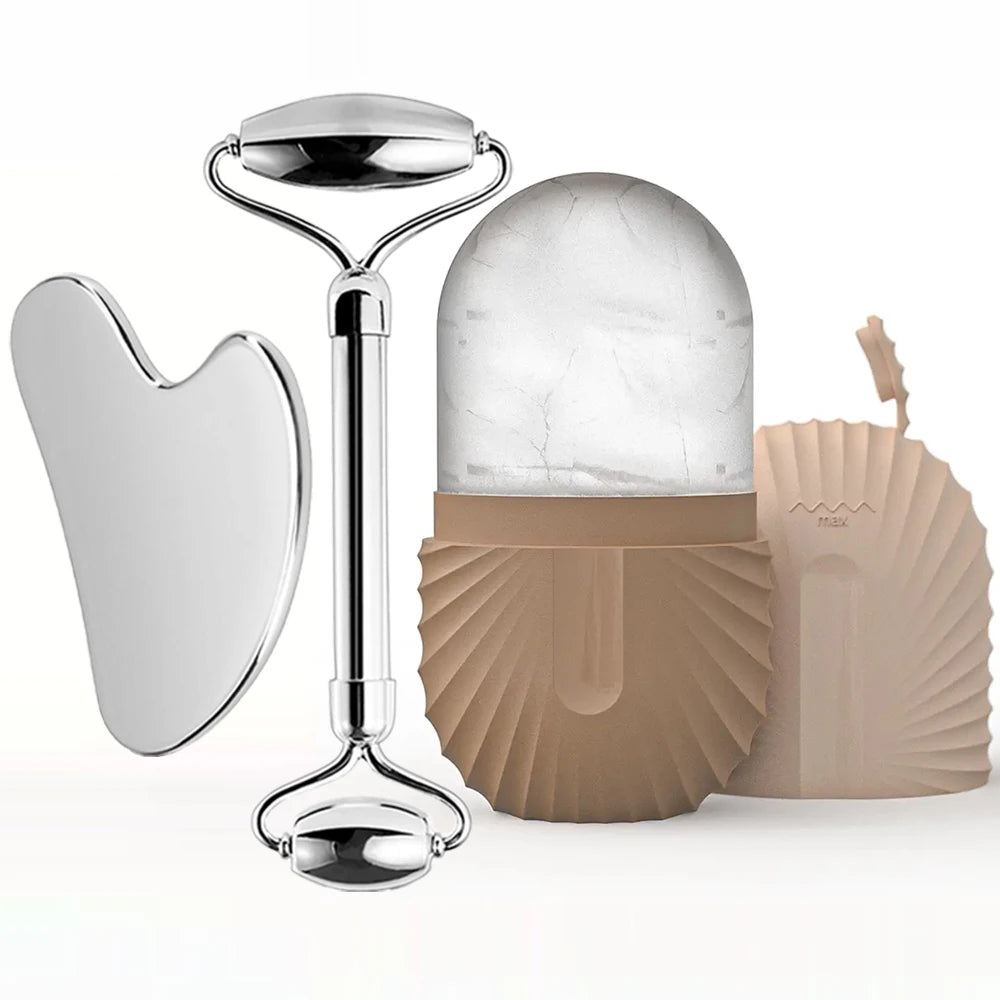Ice Facial Roller Set – Frischekick für deine Haut