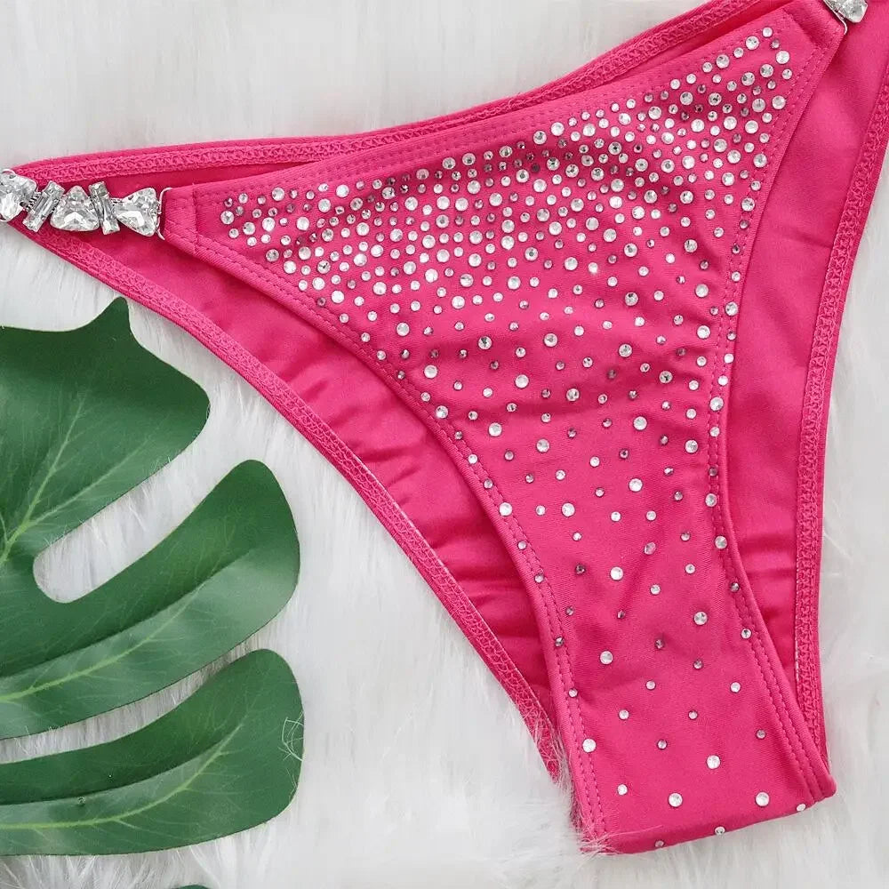 Strass Push-up Bikini – luxuriös, feminin & perfekt für glamouröse Sommer-Looks