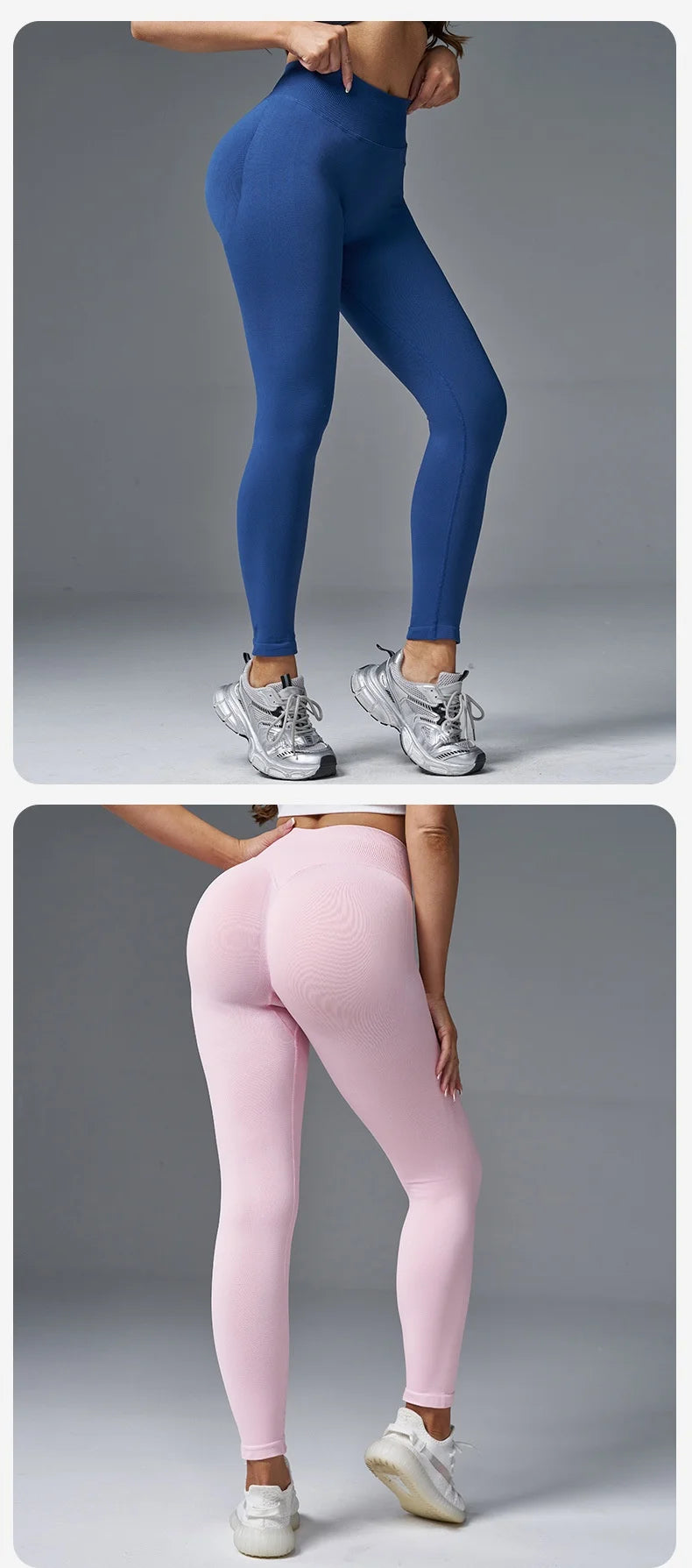High-Waist Seamless Leggings – Für deine stärkste Silhouette