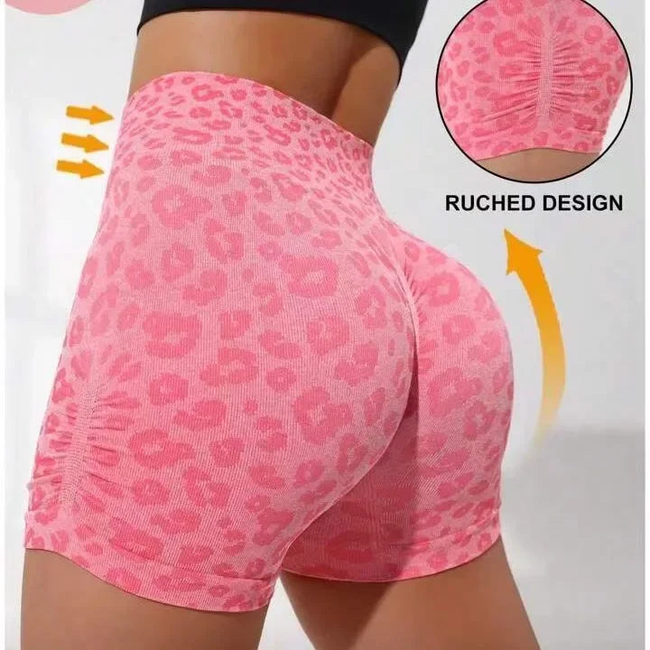 Fierce & Fit β Leopard Print Shorts ππ₯