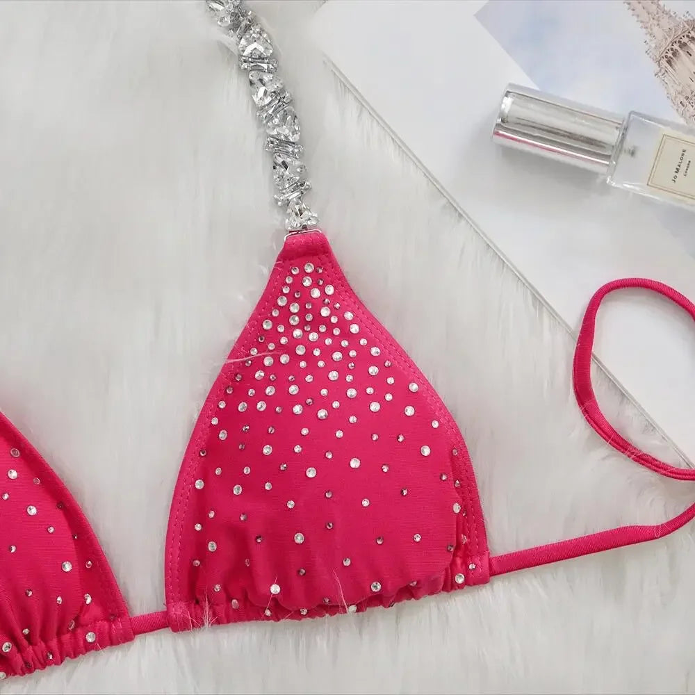 Strass Push-up Bikini – luxuriös, feminin & perfekt für glamouröse Sommer-Looks