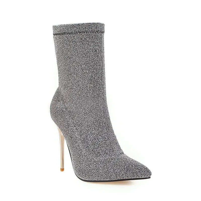 Stretch Sock Boots – Fashion trifft Komfort mit sexy Silhouette