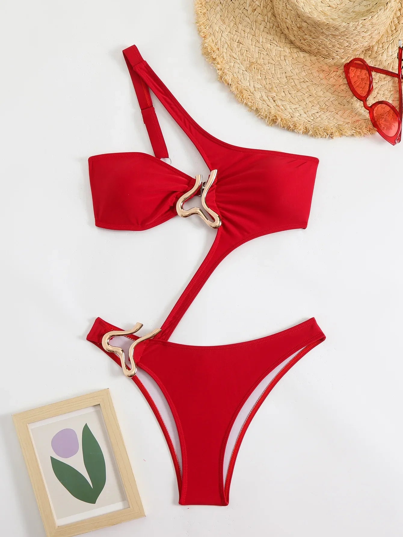 Asymmetrischer One-Shoulder Monokini – modern, sexy & mit Wow‑Effekt